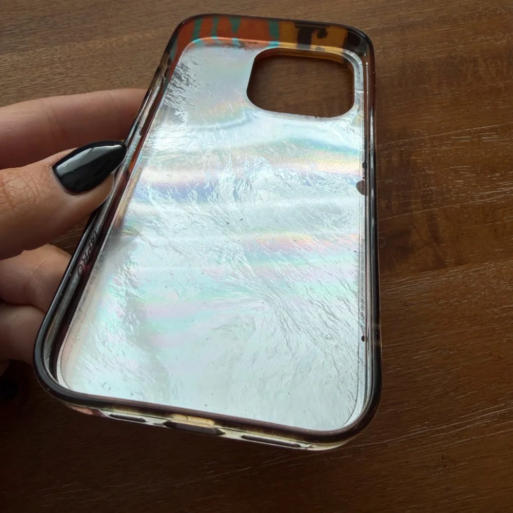 iPhone 14 Colorful and Black Patterned Phone Cases